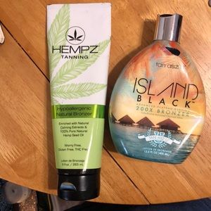 Tanning lotions